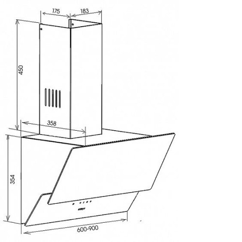 Вытяжка SCHAUB LORENZ SLD DL9714