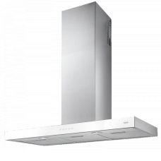 Вытяжка BEST ZETA White 90 Нерж. сталь/белое стекло 07PA3005