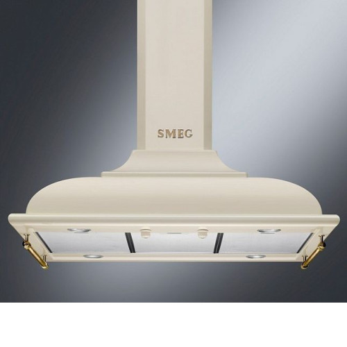 Островная вытяжка SMEG kci19poe