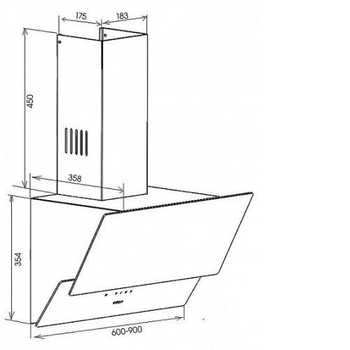 Вытяжка SCHAUB LORENZ SLD DL6714
