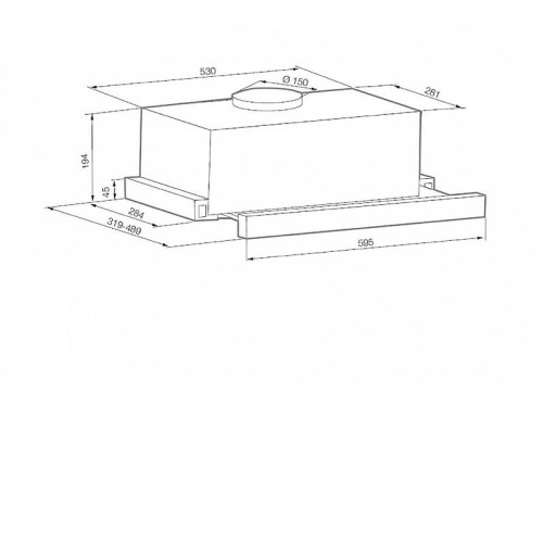 Вытяжка GRAUDE DHF 60.0 E