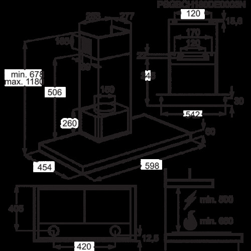 Вытяжка Electrolux LFT 766 X