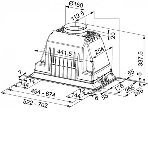 Вытяжка FRANKE FBI 525 PLUS