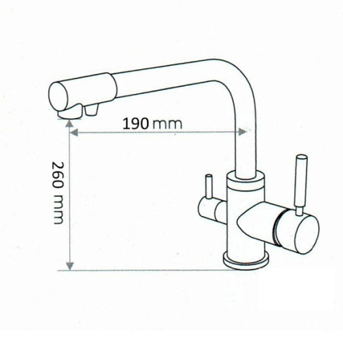 Смеситель EMAR ЕС-3003N.6 Барит