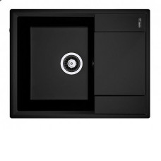 Кухонная мойка FLORTEK Консул 640 черный (23.020.C0640.102)