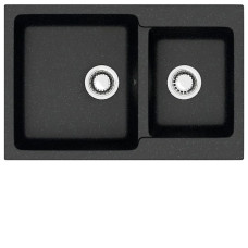 Кухонная мойка ZETT lab 191/Q4 черный T191Q004 Кухонная мойка ZETT lab 191/Q4 черный T191Q004