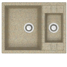 Кухонная мойка ZETT lab 190/Q5 песок T190Q005