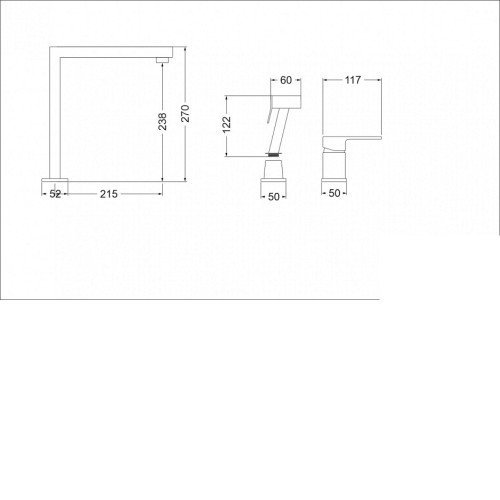 Смеситель OULIN OL-CS9622K