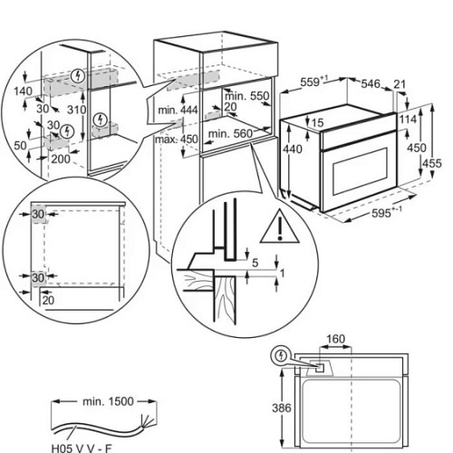 Микроволновая печь ELECTROLUX EVM6E46X