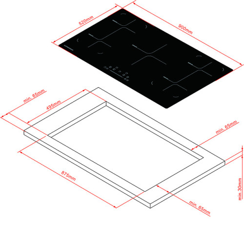 Варочная поверхность KUPPERSBERG ICS 905