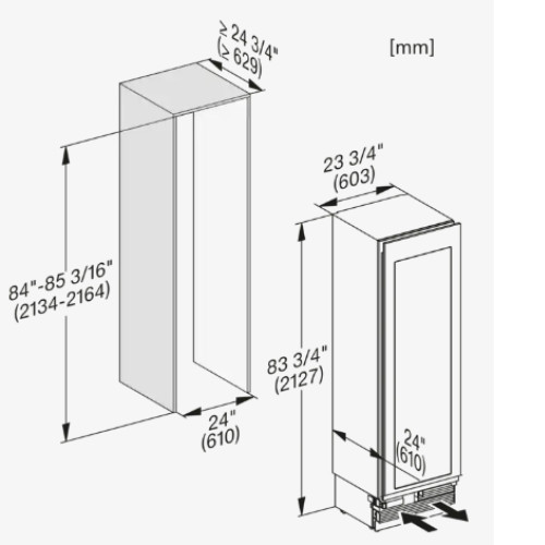 Винный шкаф MIELE KWT 2672 VIS MasterCool