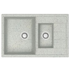 Кухонная мойка ZETT lab 210/Q10 светло-серый T210Q010