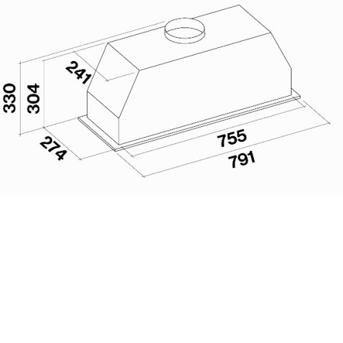 Вытяжка FALMEC GRUPPO INCASSO NO-DROP PLUS (CGPW90.E3P2#EUI490F)