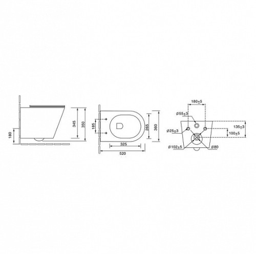 Унитаз GROSSMAN GR-4478MS