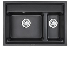 Кухонная мойка GRANULA KS-7302 чёрный