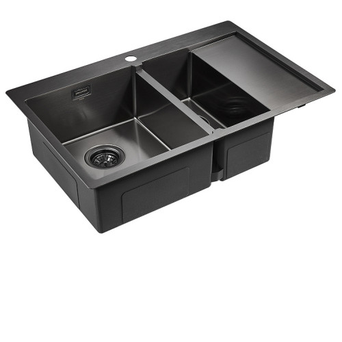 Кухонная мойка PAULMARK Union PM537851-GML