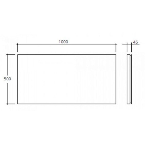Зеркало IDEAL STANDARD SimplyU N1298MZ