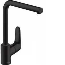 Смеситель HANSGROHE Focus 31817670 матовый черный