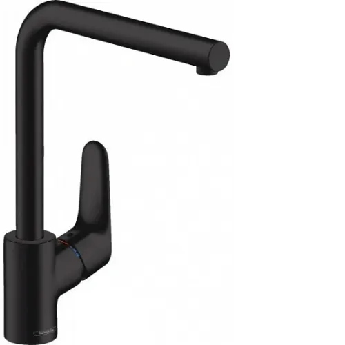 Смеситель HANSGROHE Focus 31817670 матовый черный