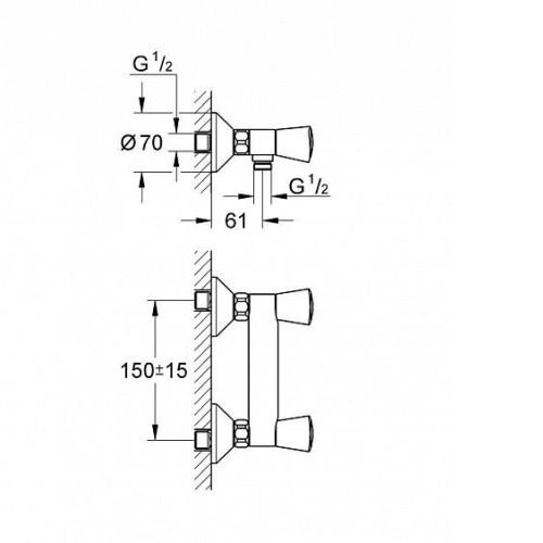 Смеситель GROHE Costa S 26317001