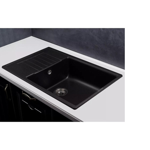 Кухонная мойка KUPPERSBERG ROYS 1B1D BLACK METALLIC
