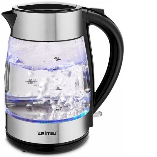 Чайник ZELMER ZCK8011 glass/inox