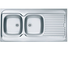 Кухонная мойка ALVEUS Classic 100 NAT-60 1200X600 левая (в комплекте с сифоном) Кухонная мойка ALVEUS Classic 100 NAT-60 1200X600 левая (в комплекте с сифоном)
