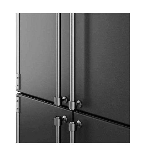 Холодильник KUPPERSBERG NMFV 18591 BK Silver