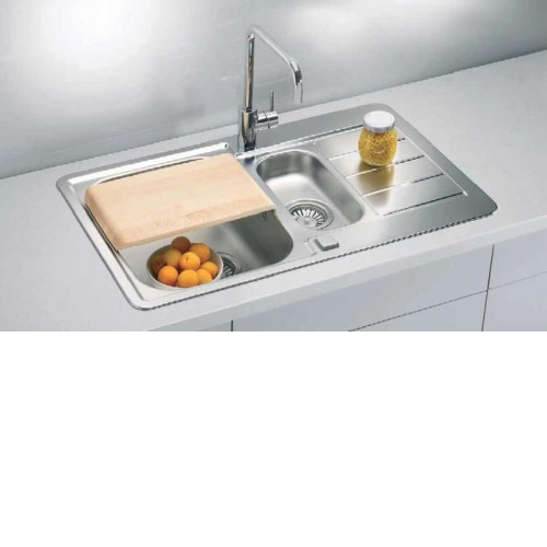 Кухонная мойка ALVEUS Maxim 70 SAT-90 1089614 (в комплекте с сифоном 1130555)