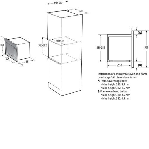 Микроволновая печь GORENJE BM251SG2BG