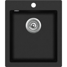 Кухонная мойка AQUASANITA Simplex SQS100W (black metallic 601)