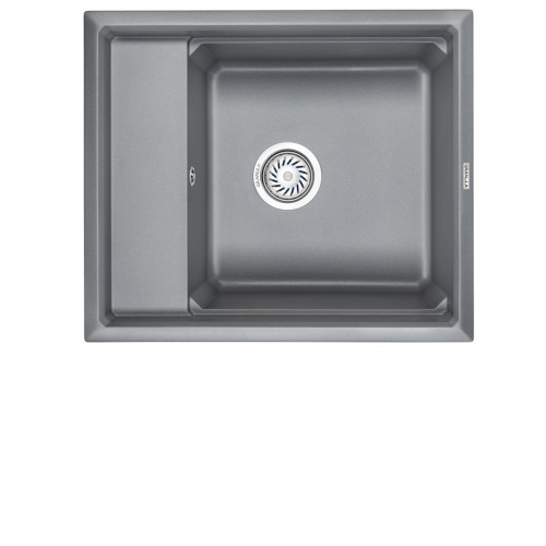 Кухонная мойка GRANULA KS-6004 алюминиум