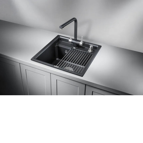 Кухонная мойка GRANULA KS-5002 шварц