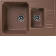 Кухонная мойка GRANFEST QUARZ GF-Z 21К терракот