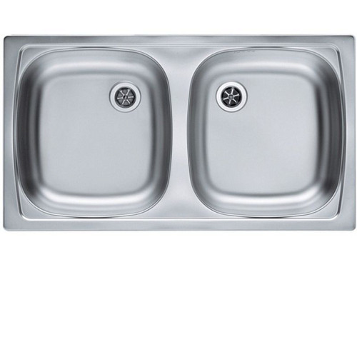 Кухонная мойка ALVEUS BASIC 160 LEI-90 1049434 (в комплекте с сифоном 1082237)