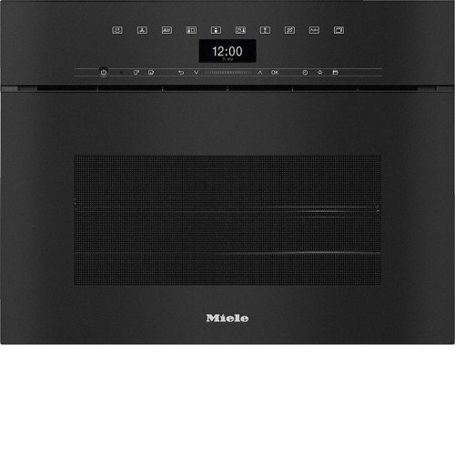 Встраиваемая пароварка MIELE DGC7440X OBSW чёрный обсидиан