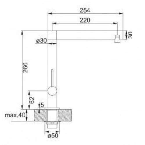 Смеситель FRANKE 115.0061.919 esprit (белый)
