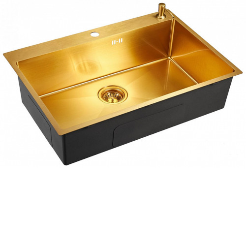 Кухонная мойка EMAR EMB-125A PVD Nano Golden