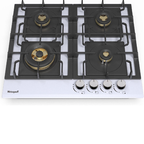 Варочная поверхность WEISSGAUFF HGG 6445 WH Volcano Burner