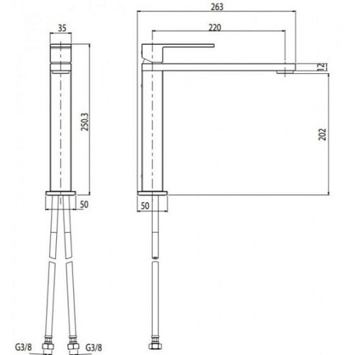 Смеситель M&Z Lauren 1 LRN10601 хром