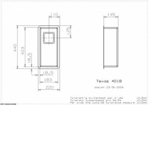 Кухонная мойка REGINOX Texas 18x40 Small LUX 3,5 (c/box) L