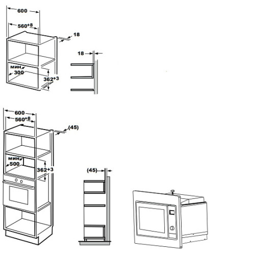 Микроволновая печь KUPPERSBERG HMW 615 B