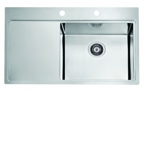 Кухонная мойка ALVEUS Pure 50 R KMB-90 1103653 (в комплекте с сифоном 1127252)