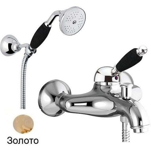 Смеситель FIORE IMPERIAL 89GO5104 gold/black