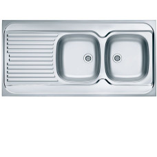 Кухонная мойка ALVEUS Classic 100 NAT-60 1200X600 правая (в комплекте с сифоном) Кухонная мойка ALVEUS Classic 100 NAT-60 1200X600 правая (в комплекте с сифоном)