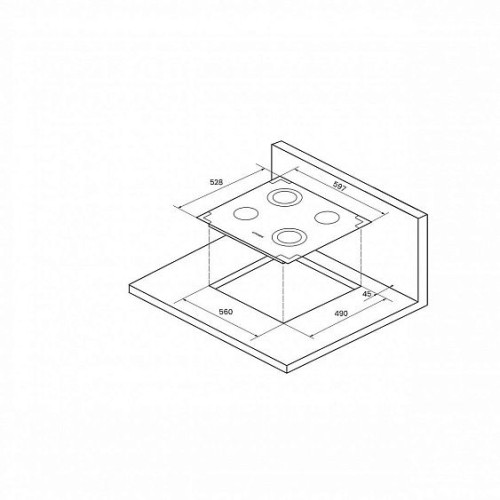 Варочная поверхность KUPPERSBERG FA60RC
