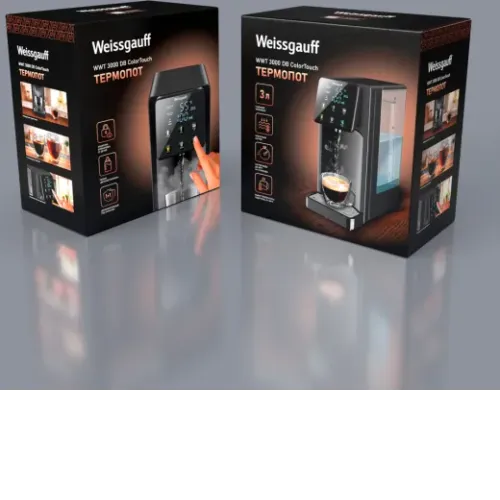Термопот WEISSGAUFF WWT 3000 DB ColorTouch