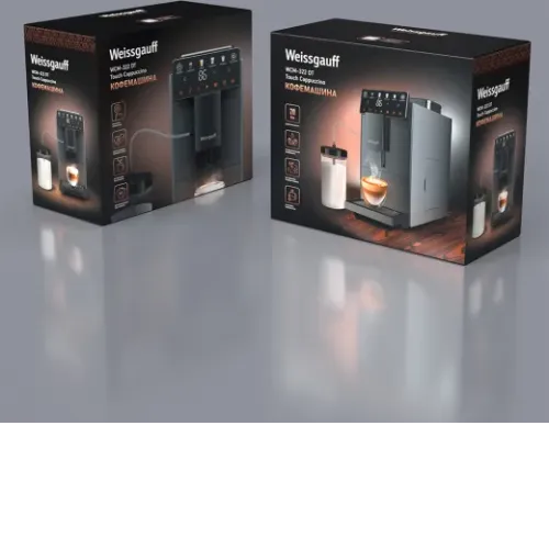 Кофемашина WEISSGAUFF WCM-322 DT Touch Cappuccino