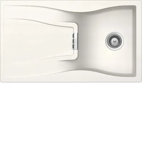Мойка SCHOCK 700553 waterfall 45d (d-100) cristadur 860х500 поларис