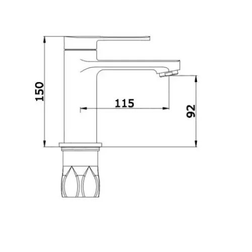 Смеситель OULIN OL-T9503